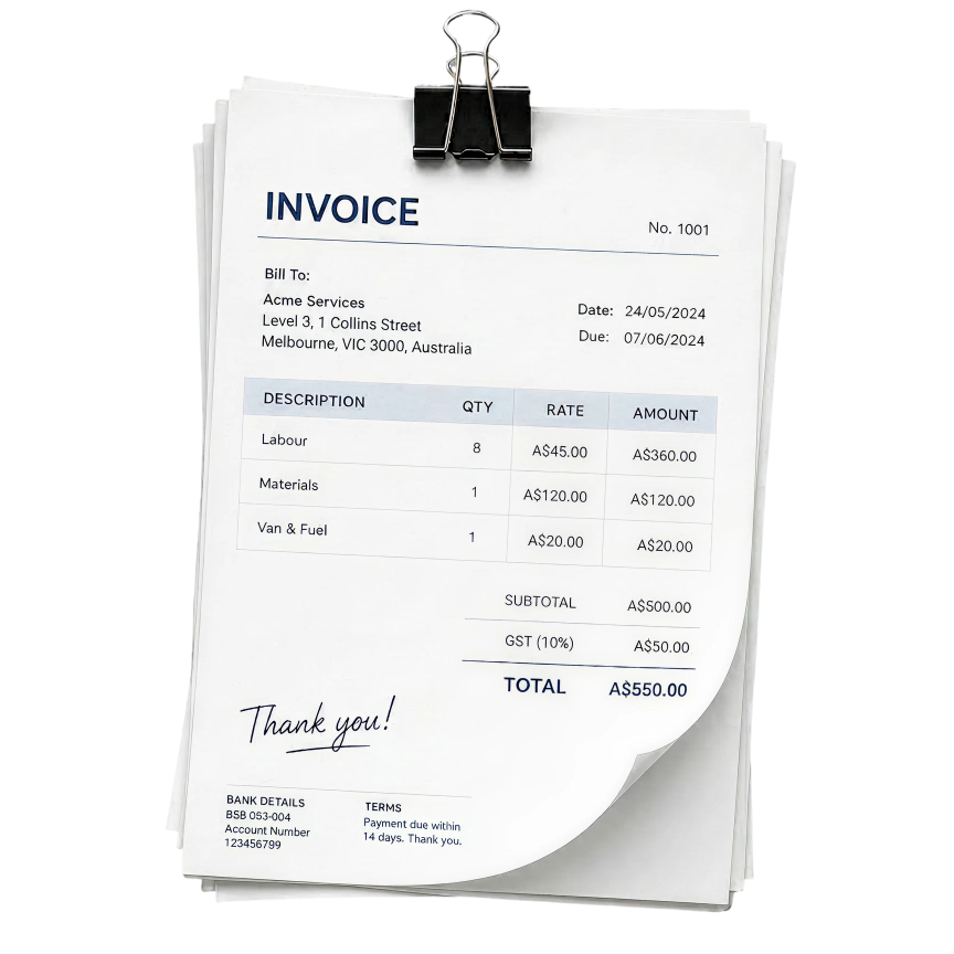 Invoice generator